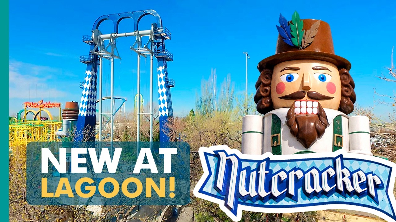 I Was NOT Ready for Lagoon&rsquo;s NEW Nutcracker Ride&hellip; | Opening Day POV