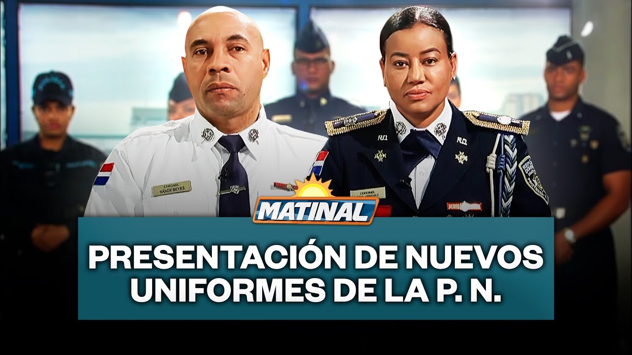 Presentación de nuevos uniformes de la Policía Nacional | Matinal
