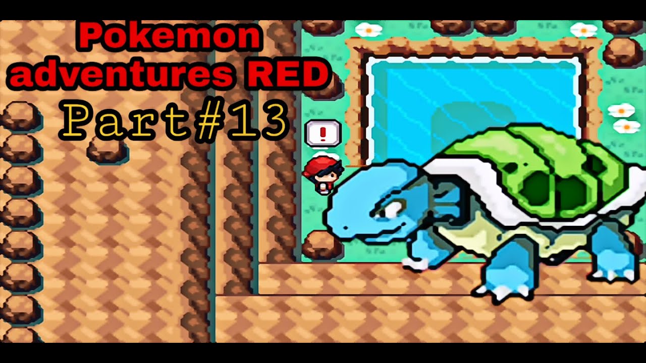 Pokemon adventures RED chapter Part#13 Safari zone and Ancient Turtle