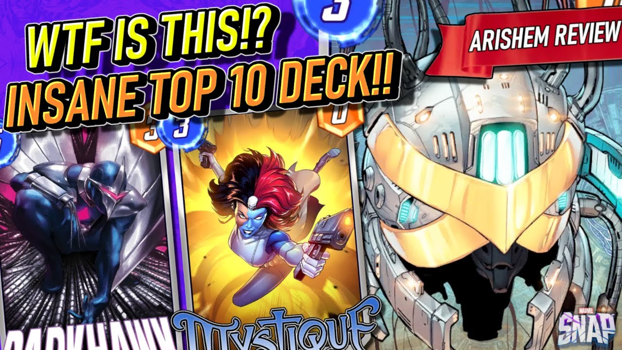 This Deck Crushes Arishem AND the Meta with SHOCKING TECH! - Marvel Snap