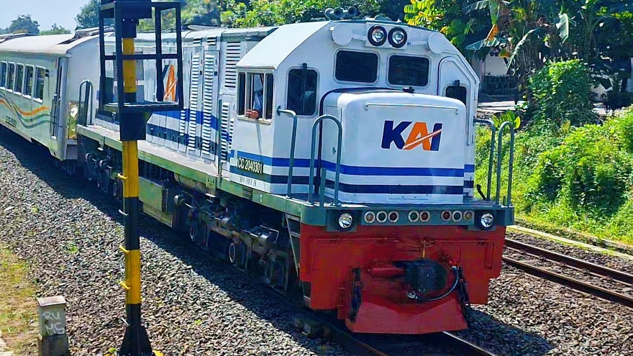Lokomotif CC 204 03 01 YK Dinas KA Tambahan YK-PSE 