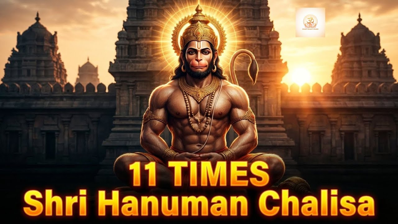 11 Times Hanuman Chalisa | Daily Path for Peace & Positivity