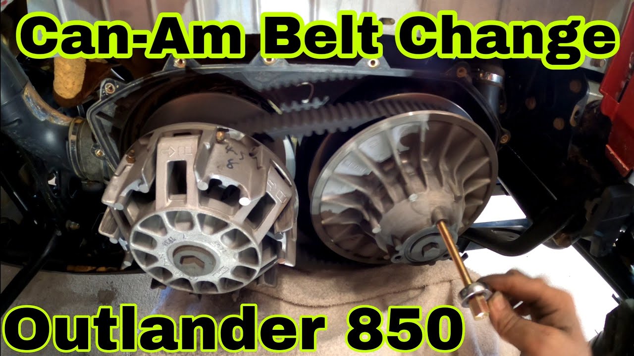 Замена ремня Can Am Outlander 850|2020-2013