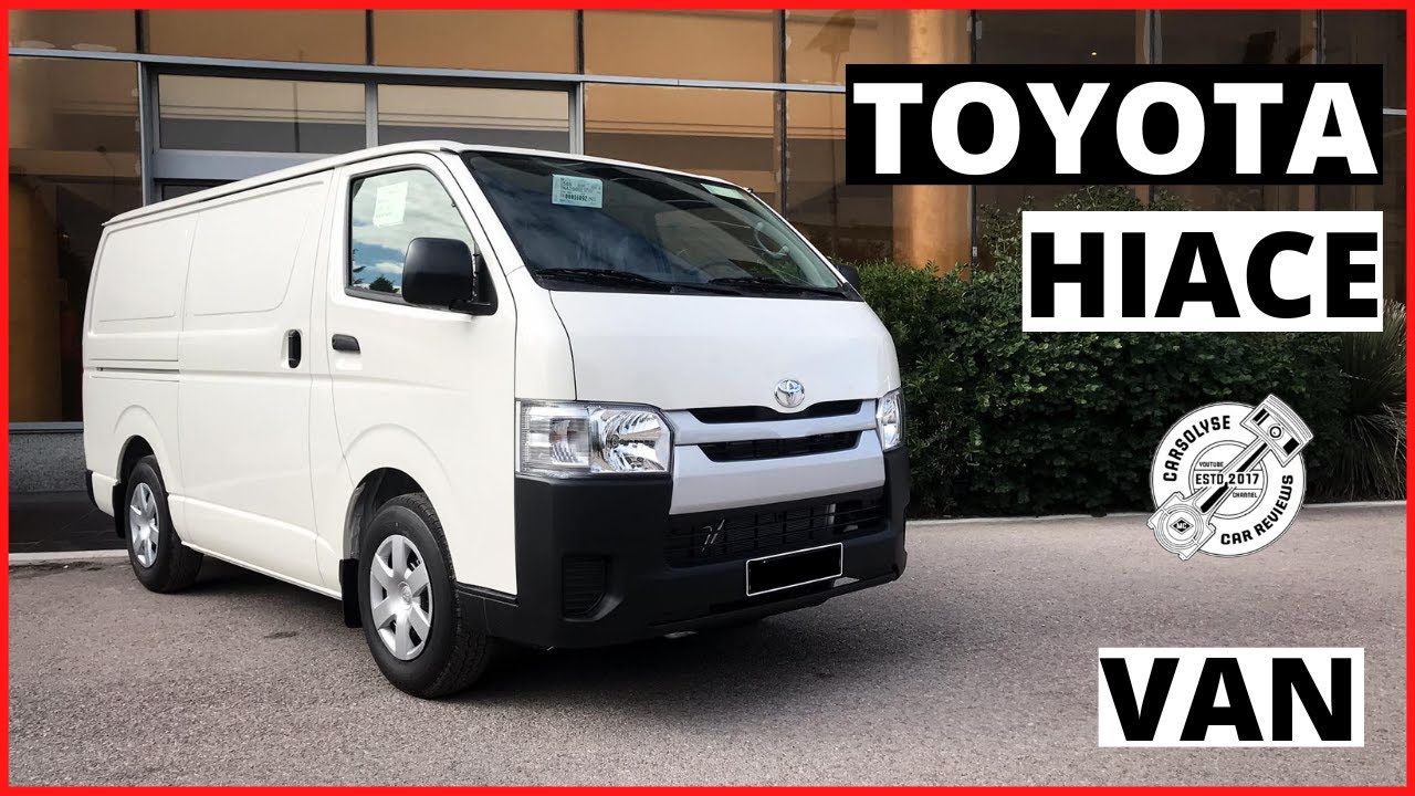 TOYOTA HIACE VAN | 3.0 L DIESEL | MADE IN JAPAN !
