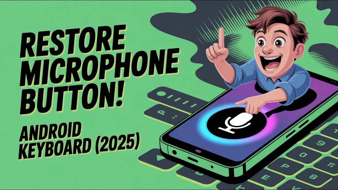 How to Restore Missing Microphone Button on Android Keyboard (2025)