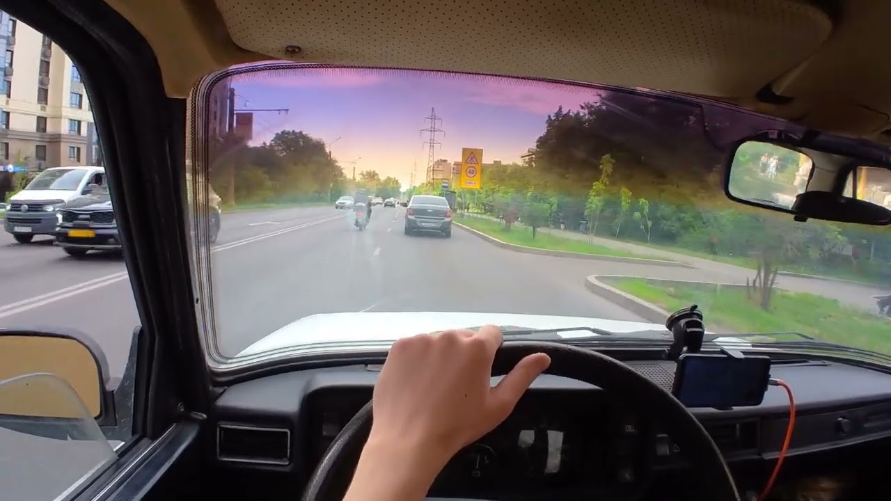 Покатушка по городу от 1го лица часть 7
