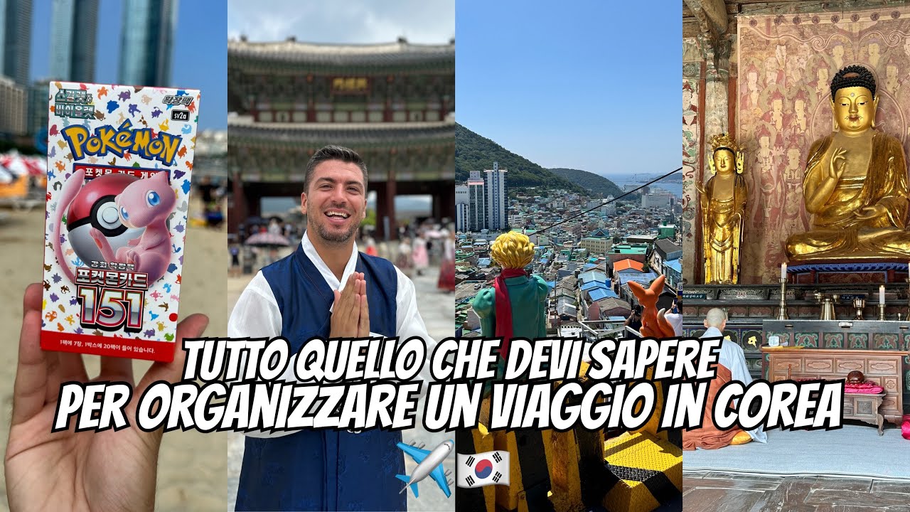 COREA DEL SUD: QUELLO CHE DEVI SAPERE PER ANDARCI! 🇰🇷visto, itinerario, escursioni... 👀