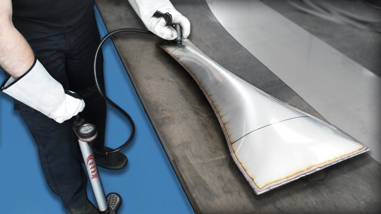 Inflating Metal with a Bike Pump