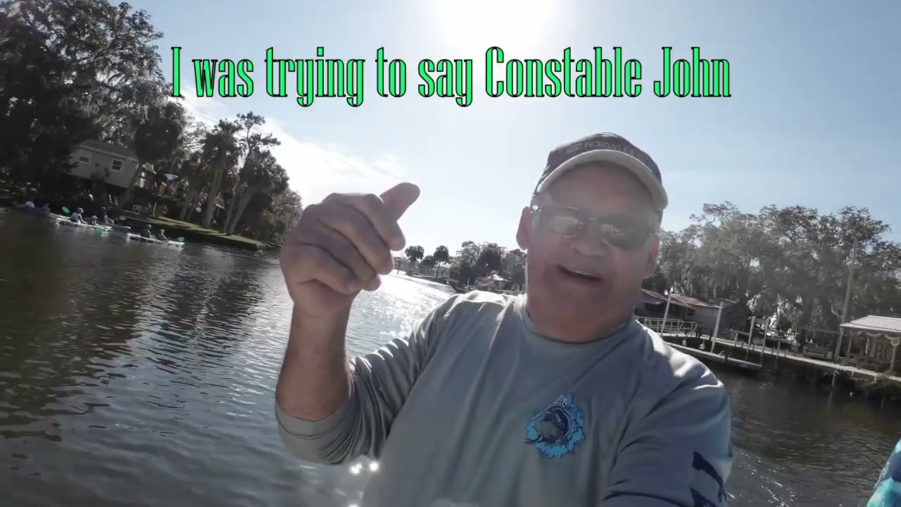 Hanging with Constable John Bayport and Saint Mary's fish camp