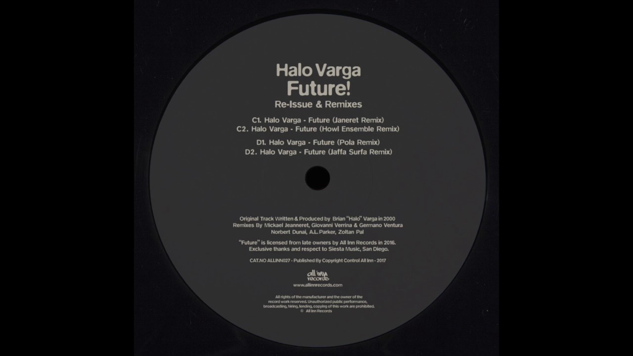 C1.Halo Varga - Future (Janeret Remix) [ALLINN027]