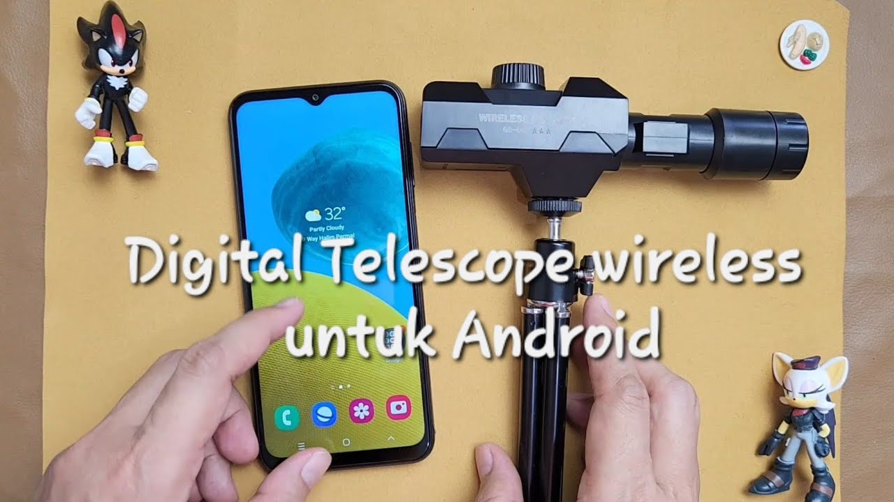Digital Telescope wireless yang bisa nyambung ke Android