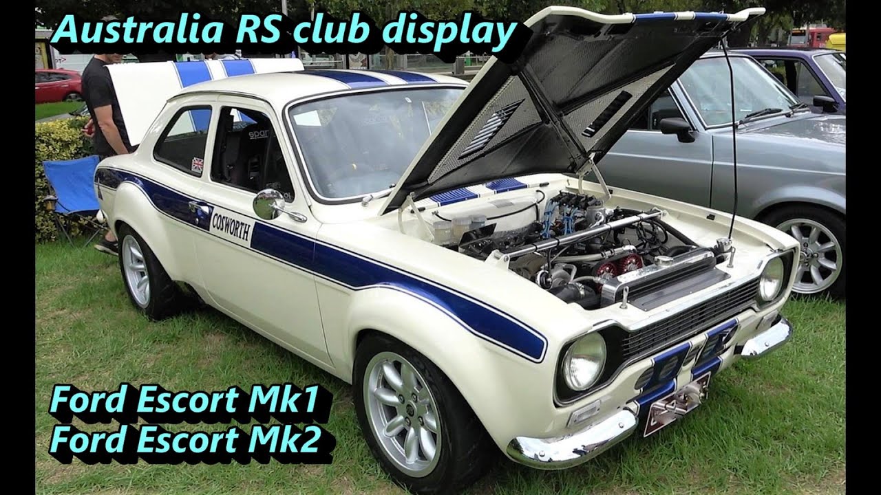 Ford Escort mk1 and Ford Escort mk2 Australia, Escort RS 2000, Escort RS 1600, Escort lotus twin cam