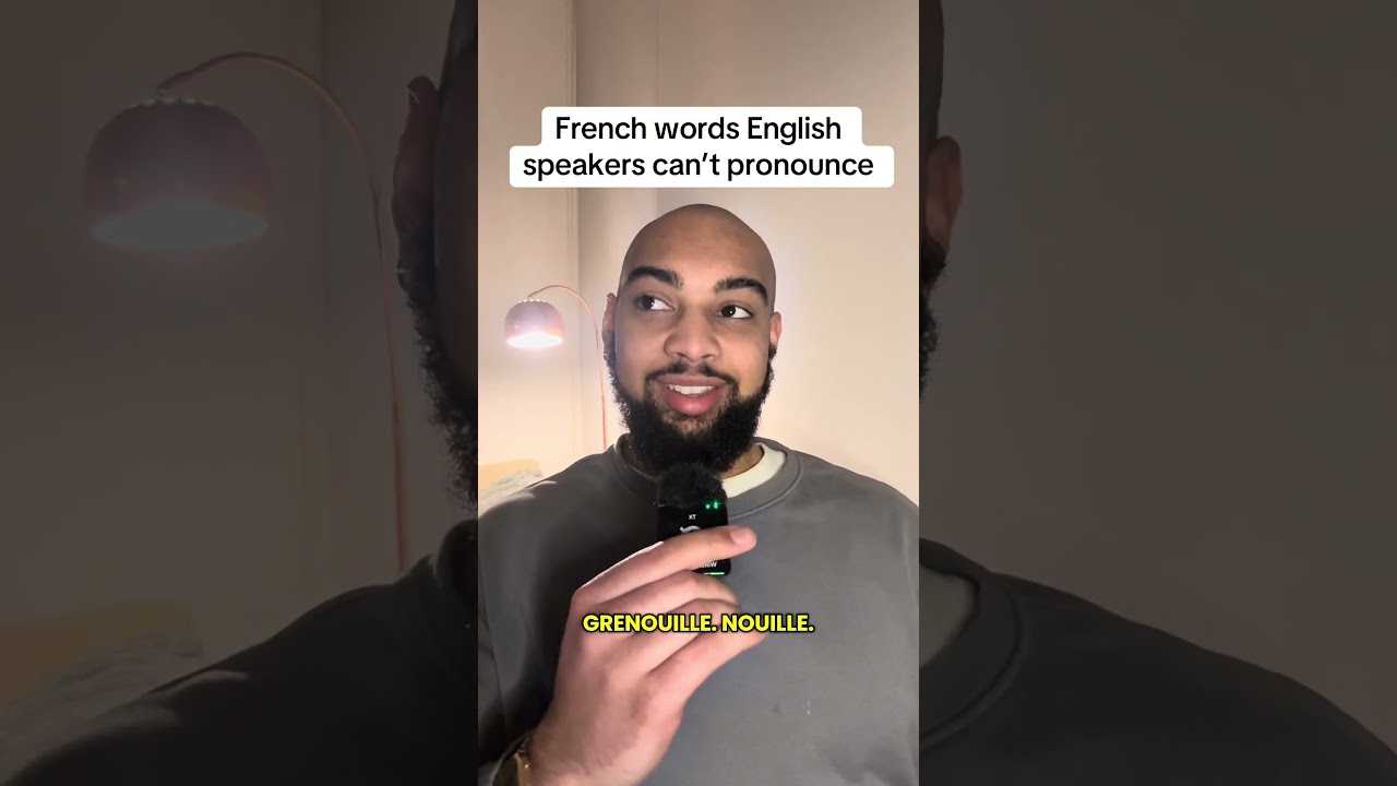 FRENCH Words English Speakers CANNOT Pronounce
