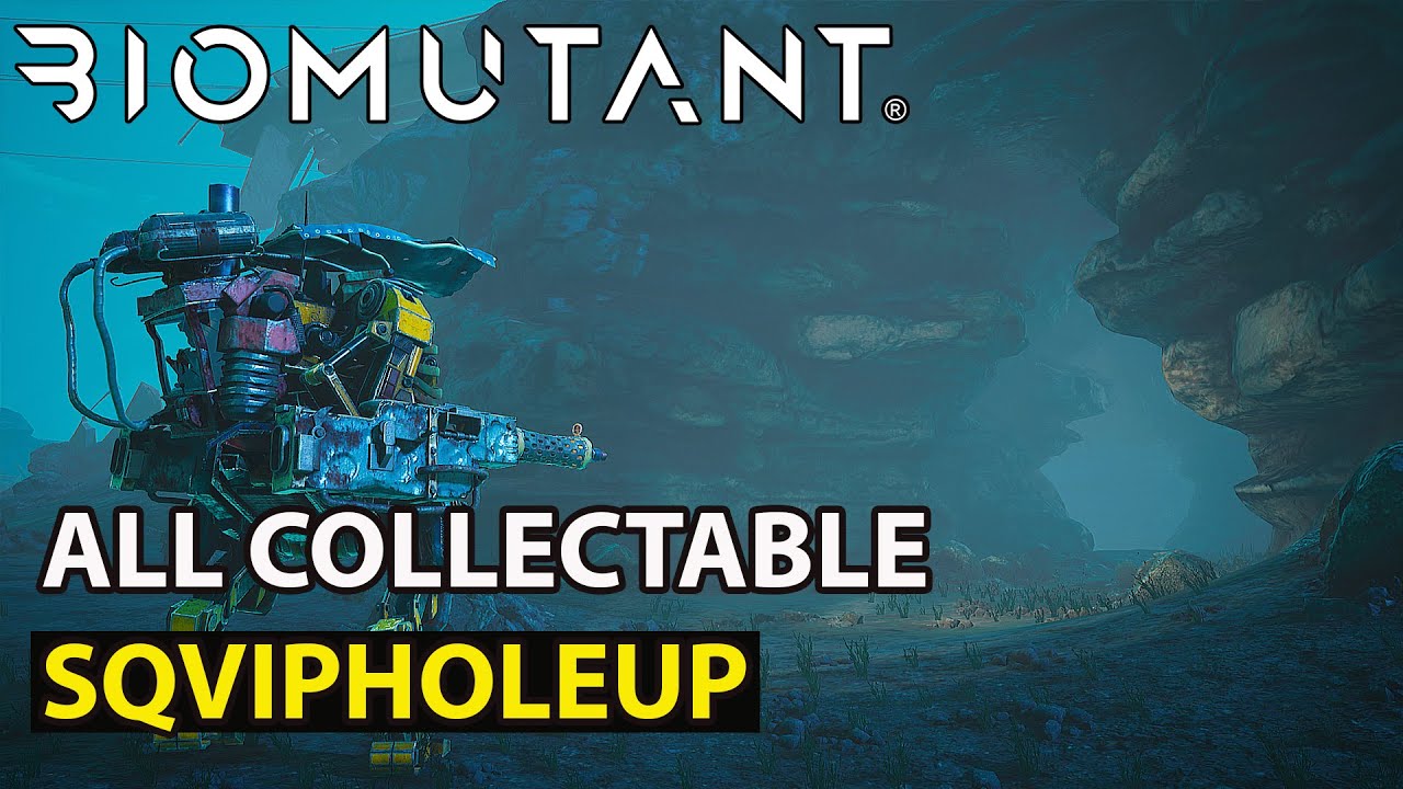 Biomutant - Sqvipholeup Area  All Collectable Guide