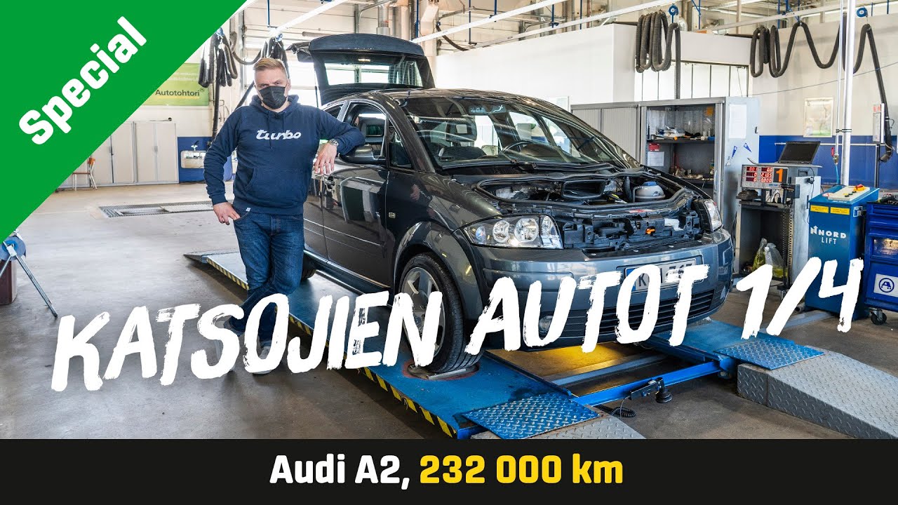 Käytetty Special: Audi A2 1.4 S Line - Erikoinen alumiini-Audi