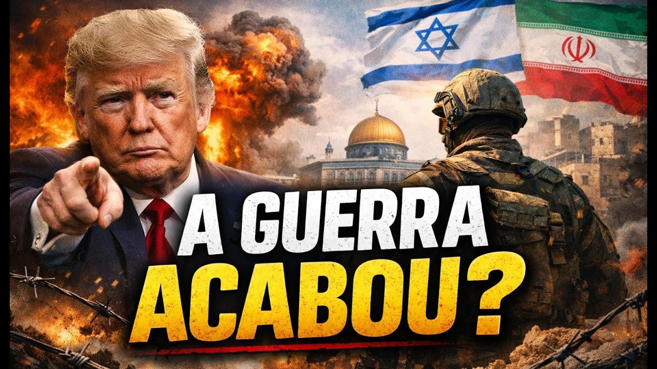 A GUERRA ACABOU? Trump se pronuncia e o mundo fica em alerta!
