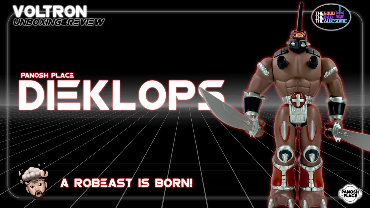 Panosh Place Voltron Dieklops Review - A Robeast is Born!