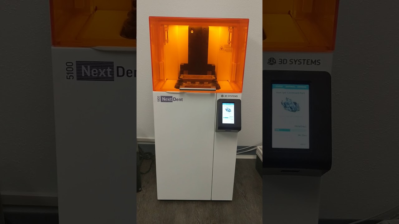 NextDent 5100 printing with explanation
