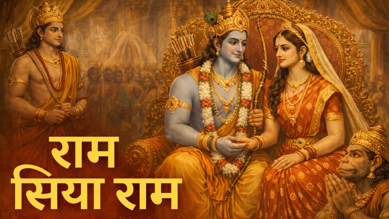 राम सिया राम भजन | Ram Siya Ram Bhajan | Beautiful Shri Ram Bhakti Song | Peaceful Devotional Music