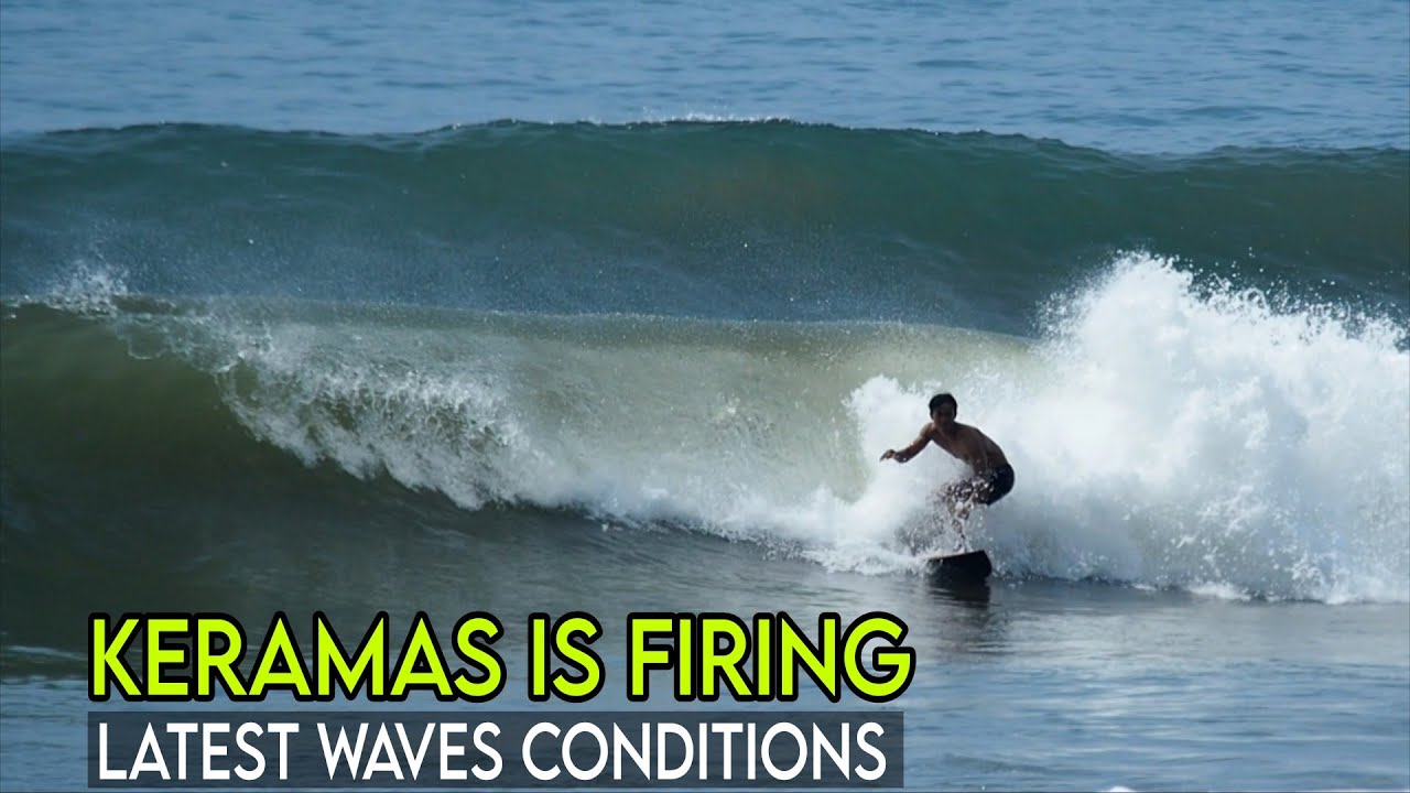 KERAMAS IS FIRING! LATEST WAVE CONDITIONS & EPIC SURFING ACTION