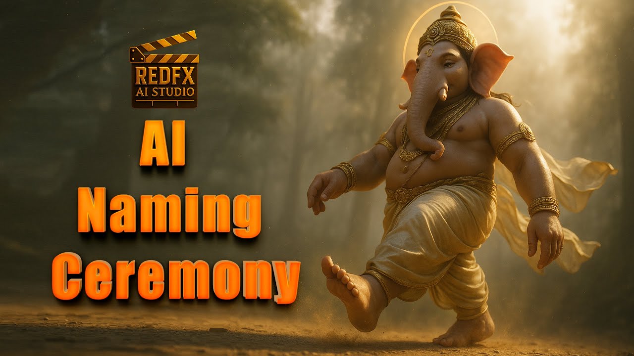 AI naming ceremony, Devotional and emotional naming ceremony of Gods given name- SHARVIL.