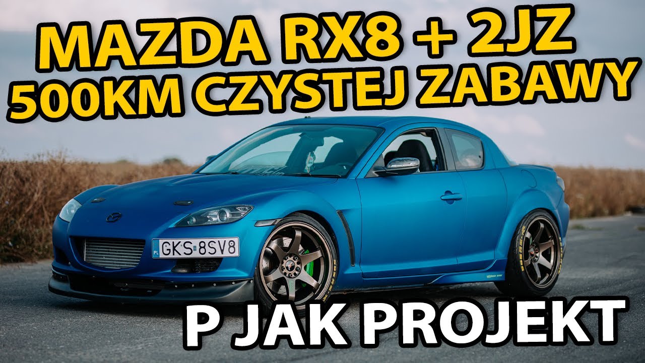 Mazda RX8 + Supra 2JZ = 500KM czystej zabawy | P jak Projekt