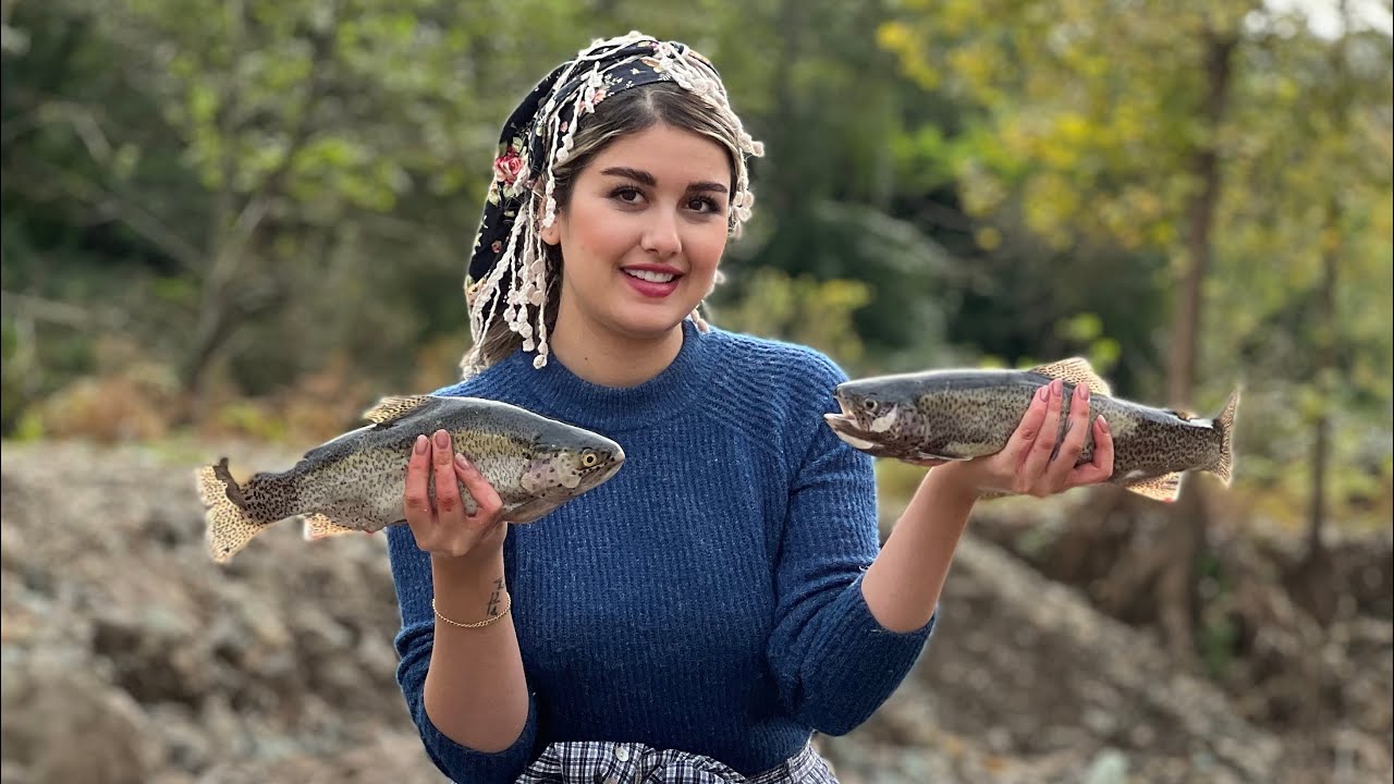 cooking fish the way of the villagers; Cooking remix in the wooden hut!
