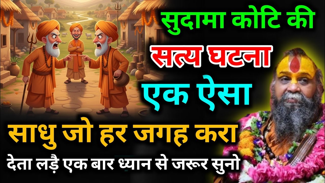 सुदामा कोटि की सत्य घटना✨ एक ऐसा साधु जो हर जगह करा देता लड़ै😱🙏|| #rajendradasjimaharaj 