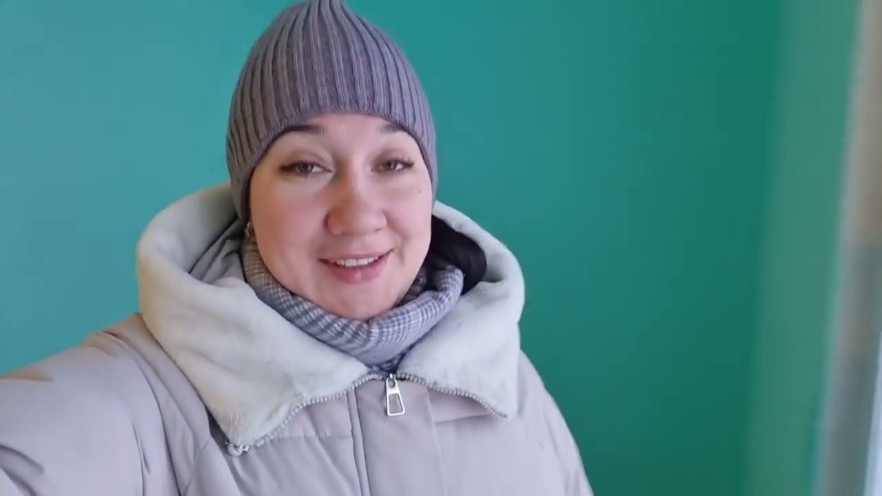 Прогулка в -35°🥶 Засохли мои цветы🫣 Забыла  про маникюр🤭