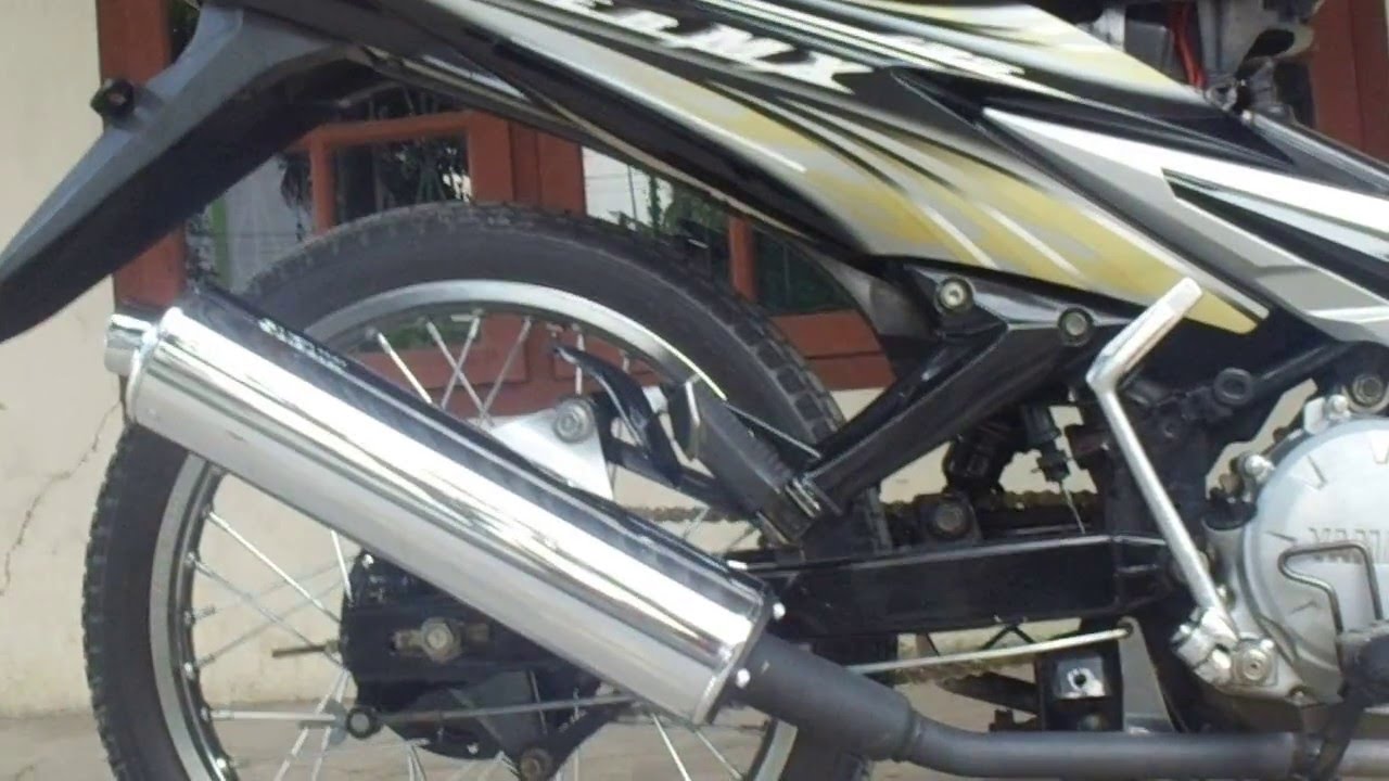 Jupiter MX Pakai Silencer Satria FU
