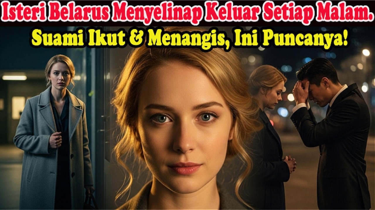 Suami M'sia Ekori Isteri Belarus Keluar Malam. Apa Yang Dilihat Buatnya Rebah Menangis Teresak.