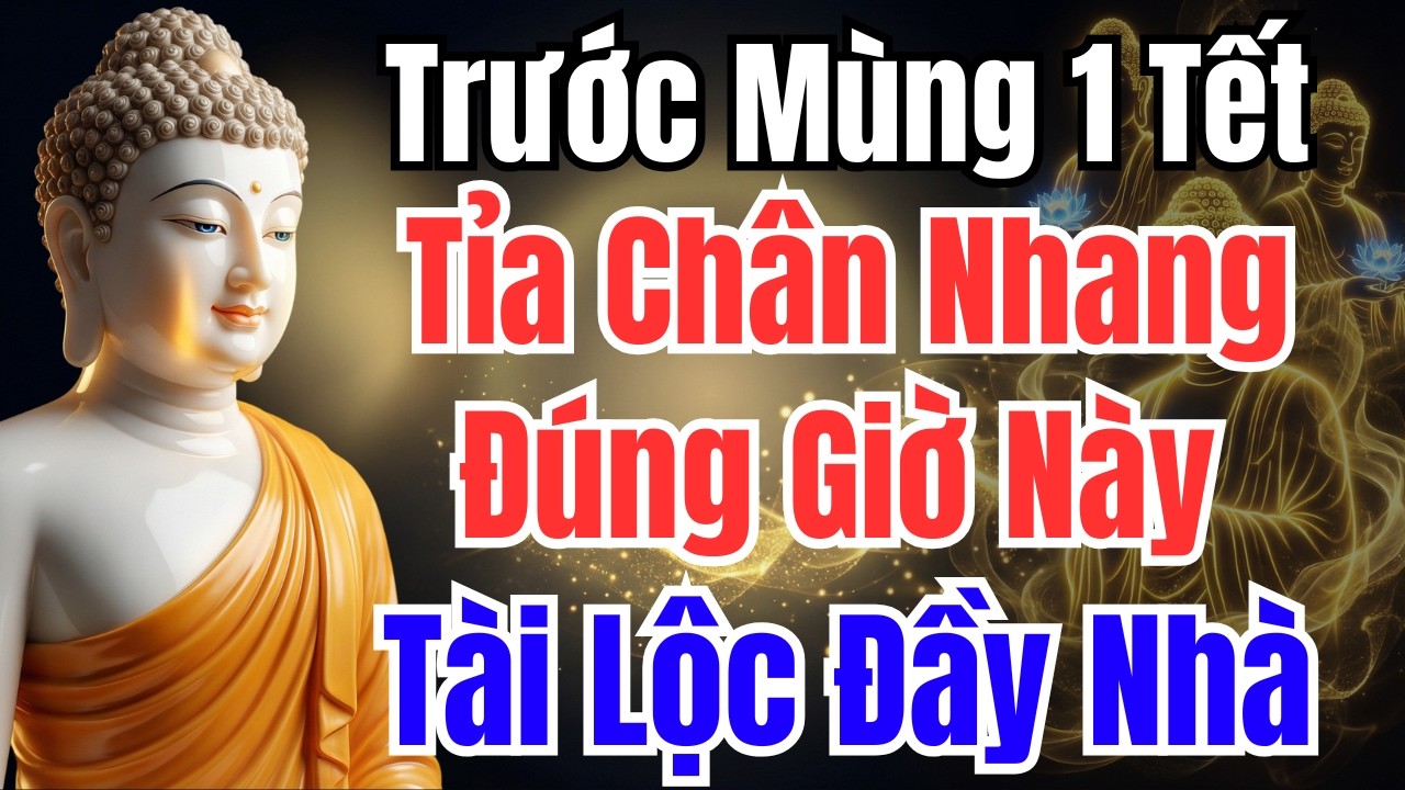 Tỉa Chân Nhang Trước Tết Đúng Giờ Này, Ngày Đại Cát Này, Phước Lộc Đầy Nhà Cả Năm