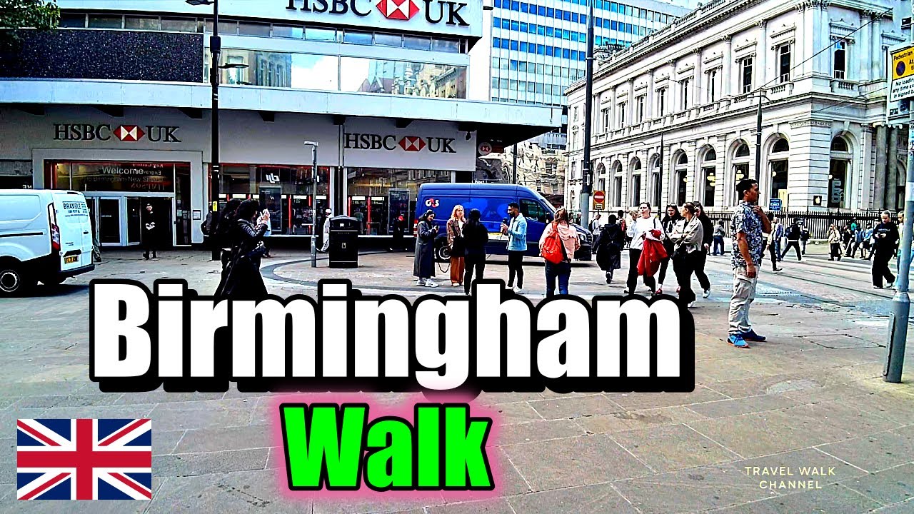 Birmingham City Centre 4K Walking Tour 2025 | Relaxing UK City Walk ( Extended )