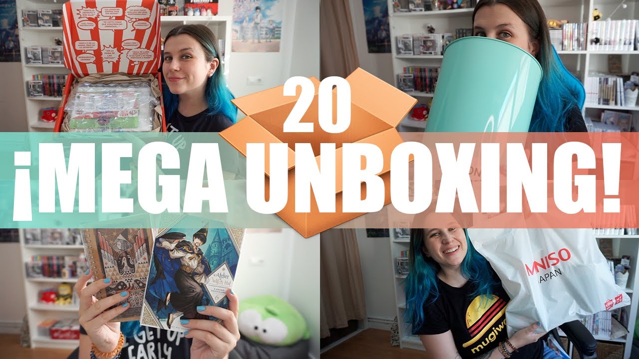 📦¡MEGA UNBOXING 20! | Muchos FAILS, sorteo y novedades 📦