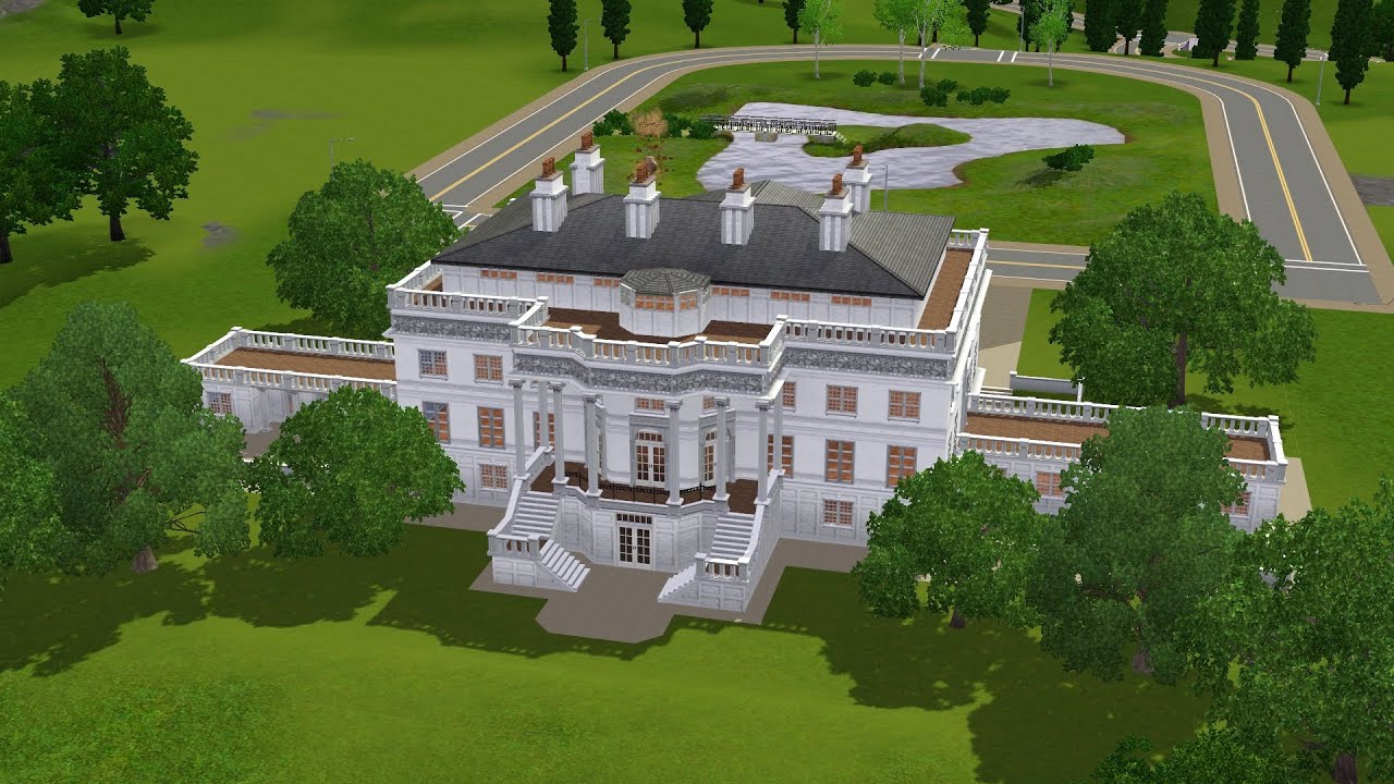 The Sims 3 - Building The White House!