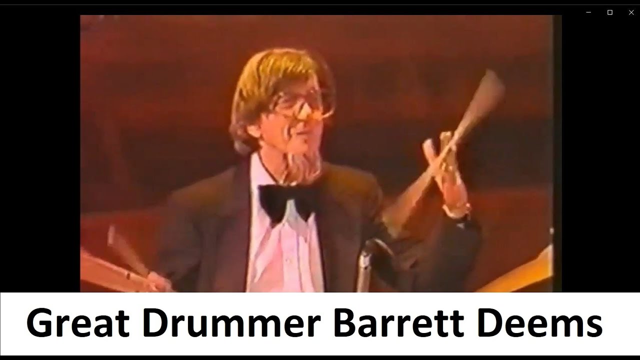 Introducing the great drummer Barrett Deems from Chicago, Illinois.