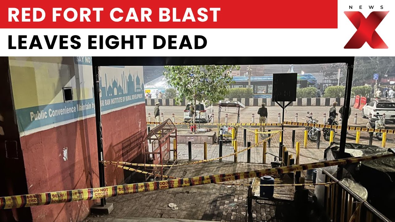 Red Fort Car Explosion Kills Eight; Police, Eyewitnesses Describe Panic and Chaos