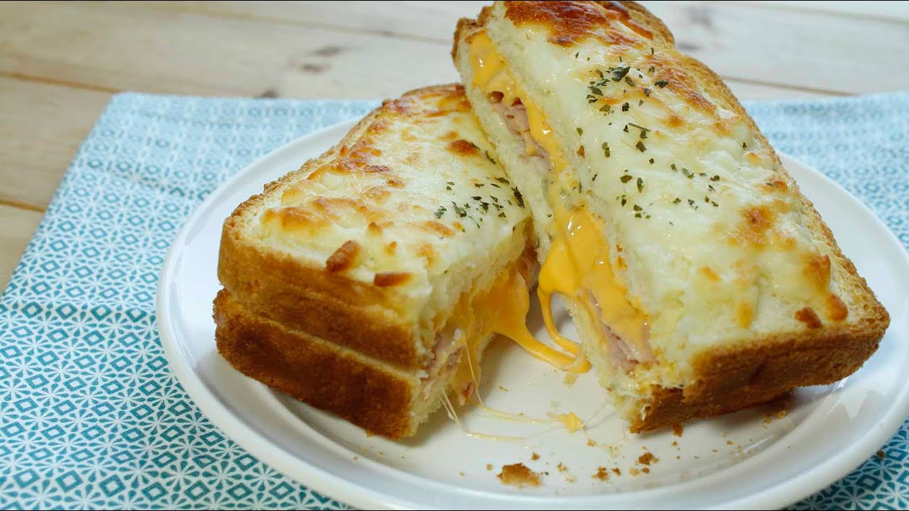 바삭하고 촉촉한 브런치~[크로크무슈: 양식] Croque monsieur [그녀의요리 : hercooking]