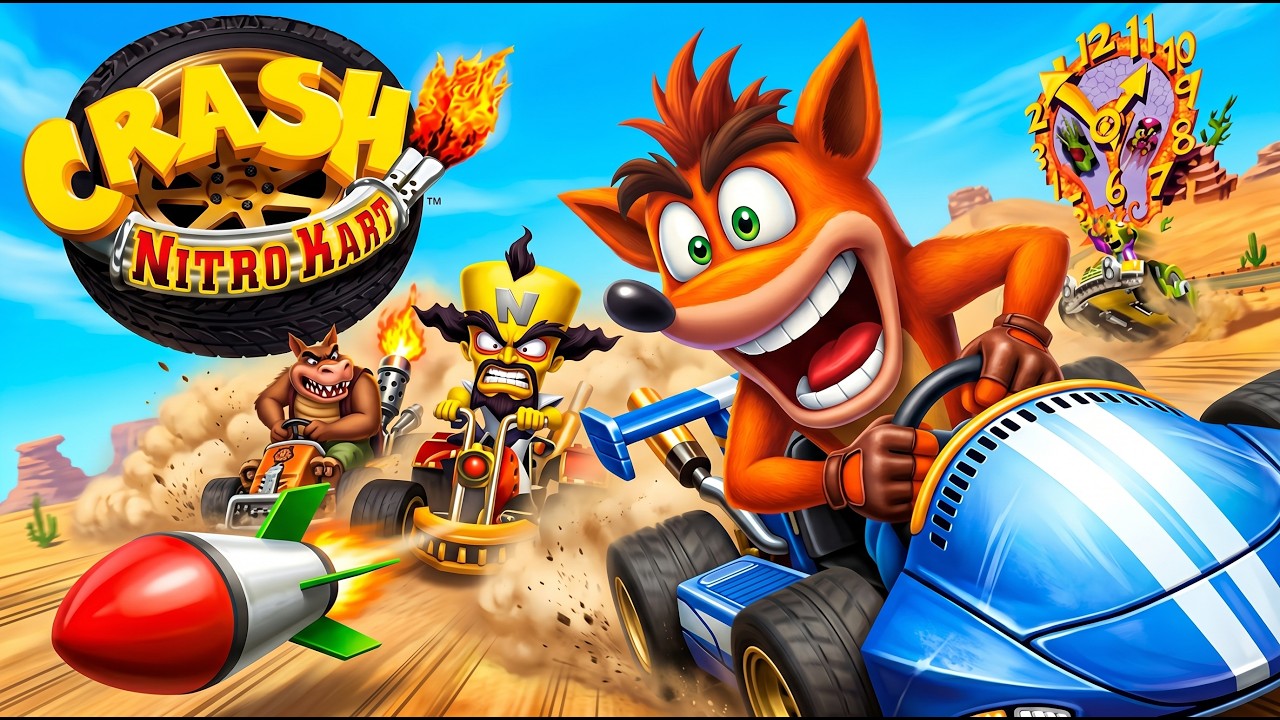 CRASH NITRO KART - O JOGO DE PS2, XBOX E GAMECUBE (PT-BR)