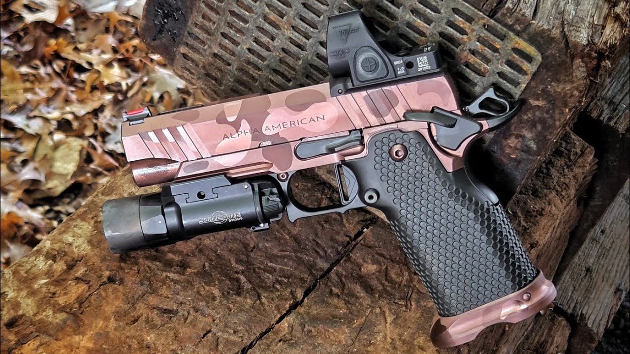 Обзор Alpha American Firearms AAF3 Ported Commander 2011 года. Похож на Nighthawk, но хорош.