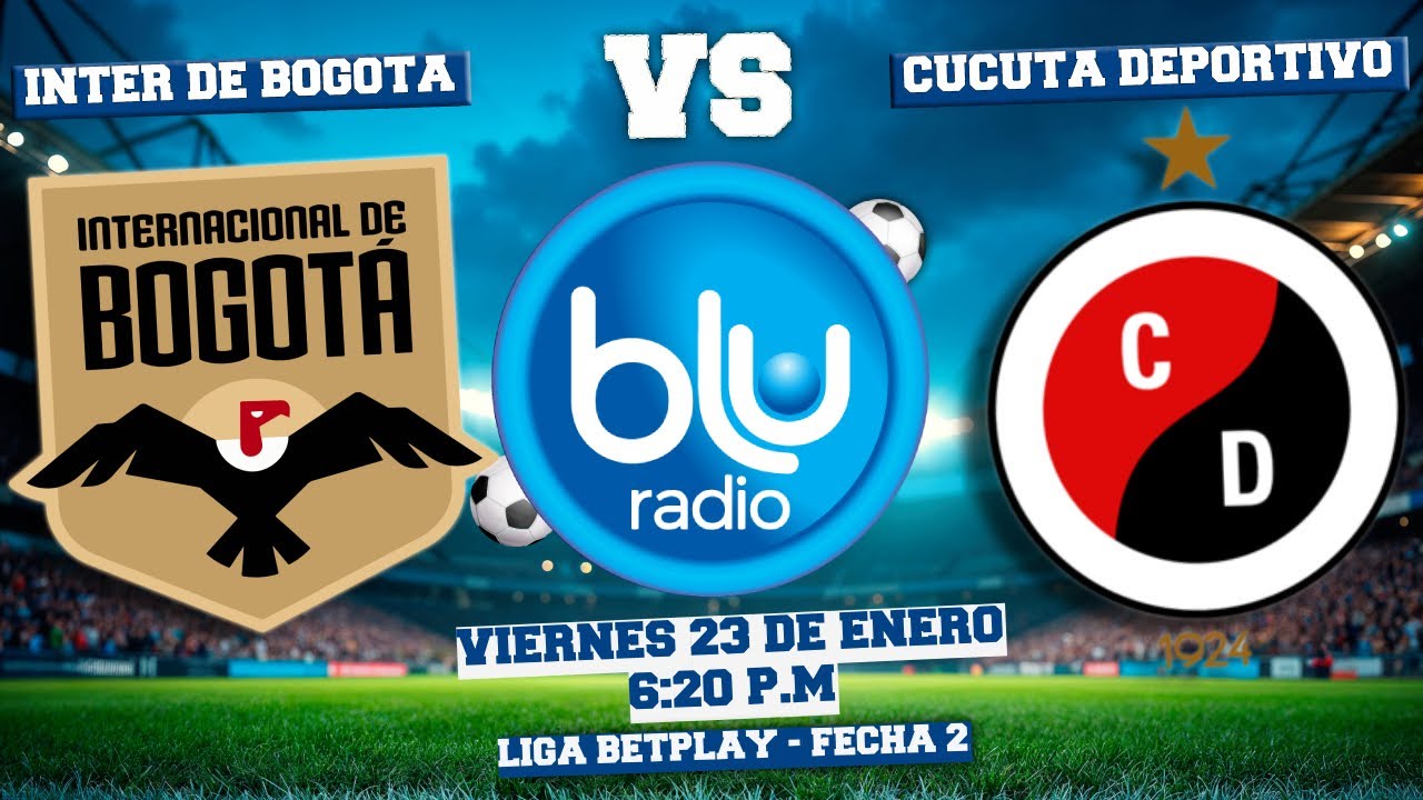 🔴 EN VIVO 🔴 INTERNACIONAL DE BOGOTÁ VS CÚCUTA DEPORTIVO | LIGA BETPLAY | FECHA 2