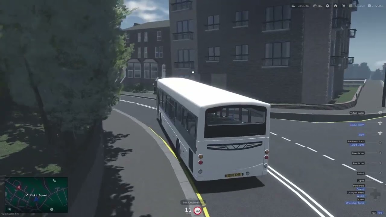Driving around in Croydon