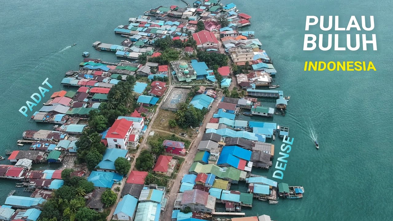 BUKAN PULAU TERPADAT DI DUNIA INI PULAU BULUH BATAM - INDONESIA 2021