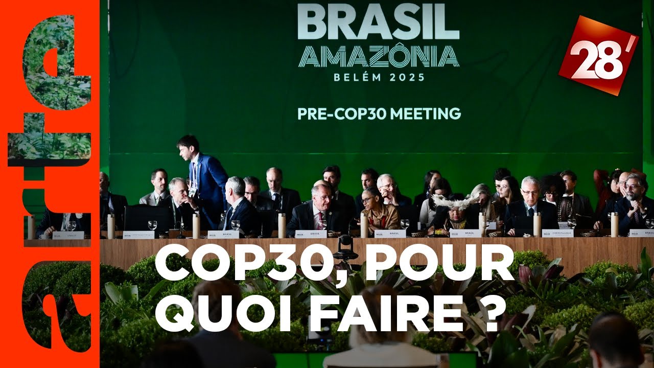 À quoi peut servir la COP30 au Brésil en pleine flambée du climatoscepticisme ? | 28 minutes | ARTE