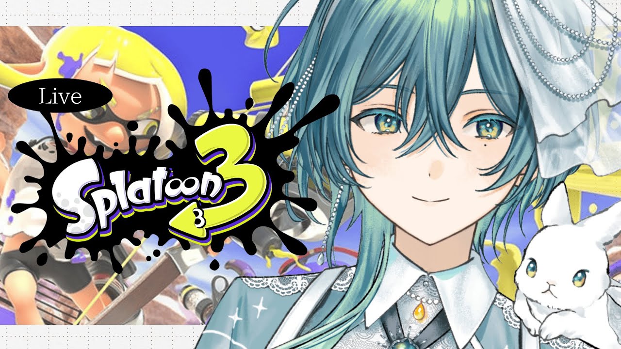 【#スプラ3 】もみじシューターの楽しさに目覚めた魔法使い【 #入日初  / #新人vtuber 】