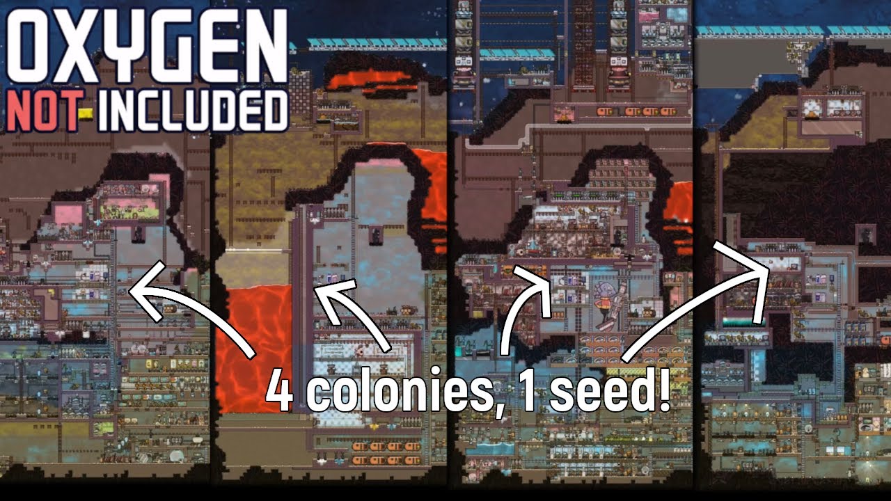4 players and their colonies, 1 seed! | Chaos Crew Playalong  | ONI