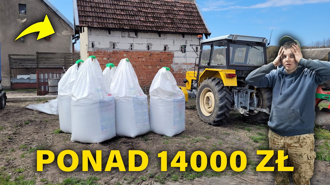 Ponad 14 000 Złotych Za Takie Coś... Rozsiewamy Nawozy Pod Kukurydzę!