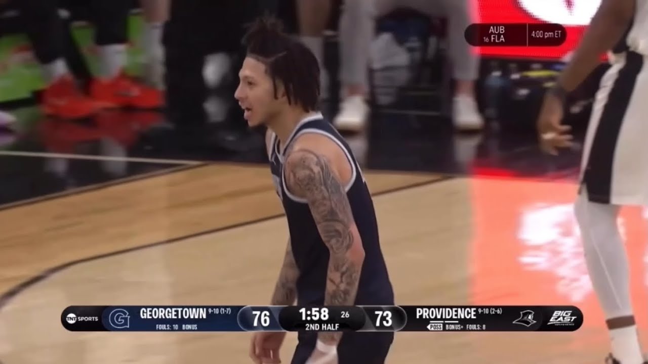 Kayvaun Mulready - 7 points, 3 steals | Georgetown vs. Providence - 1/24/26  