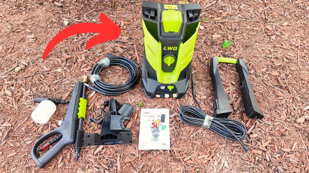 Как собрать электрическую мойку высокого давления LWQ 4200 PSI &mdash; пошаговое руководство