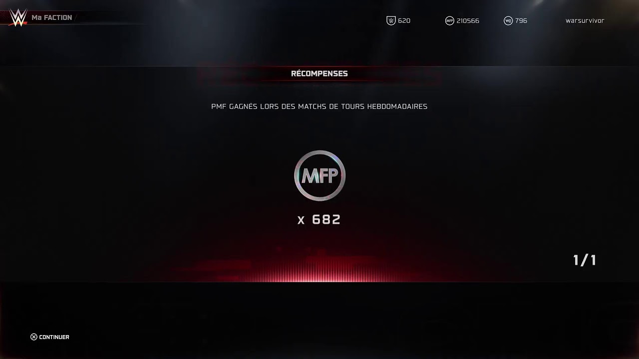 WWE 2K25 PS5 Ma Faction 211 252 MFP